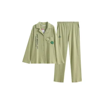 FENTENG x LINE FRIENDS Pajama Set Women's Fruit Green