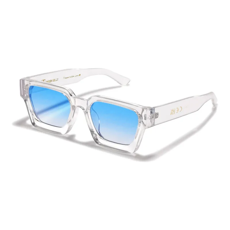 SHEEN KELLY Square Sunglasses Unisex-3