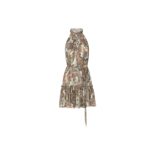 VERONICA BEARD Dria Paisley-pattern Midi Dress