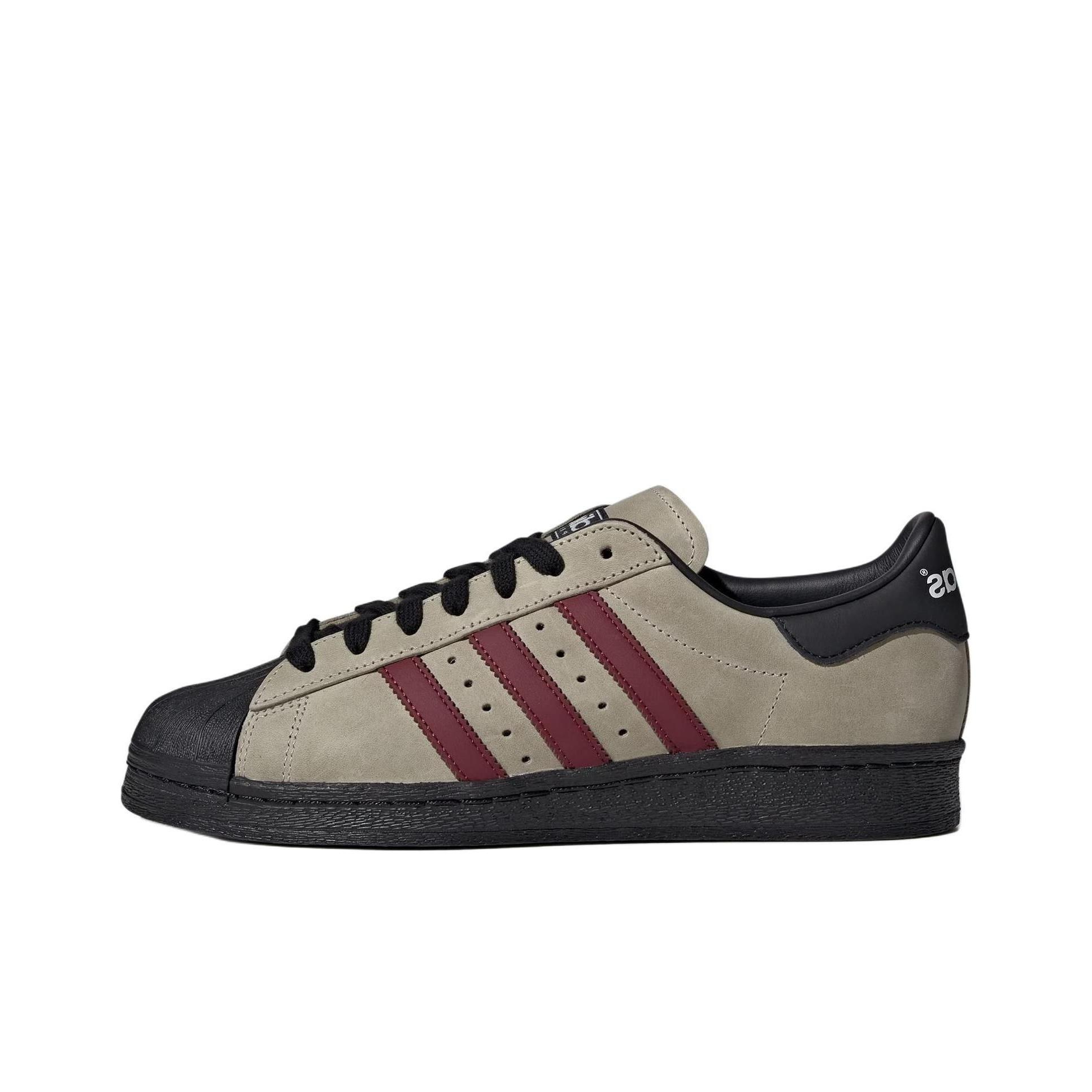 Adidas Originals Superstar Red Pebble Black