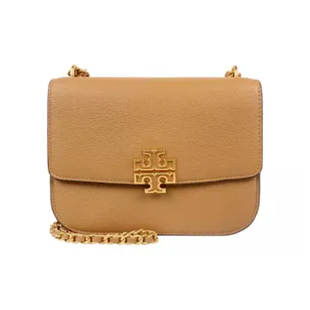 TORY BURCH Britten Cow Leather Crossbody Bag Shoulder Bag Women's Brown
