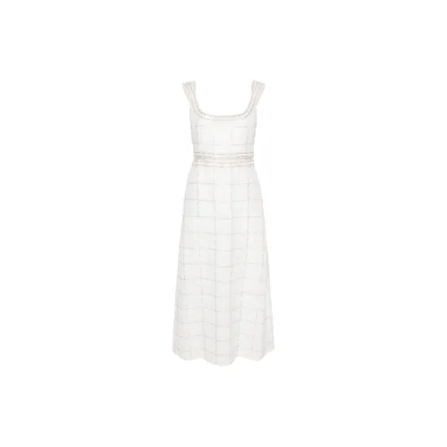 GIAMBATTISTA VALLI Sequin-embellished Check-pattern Dress