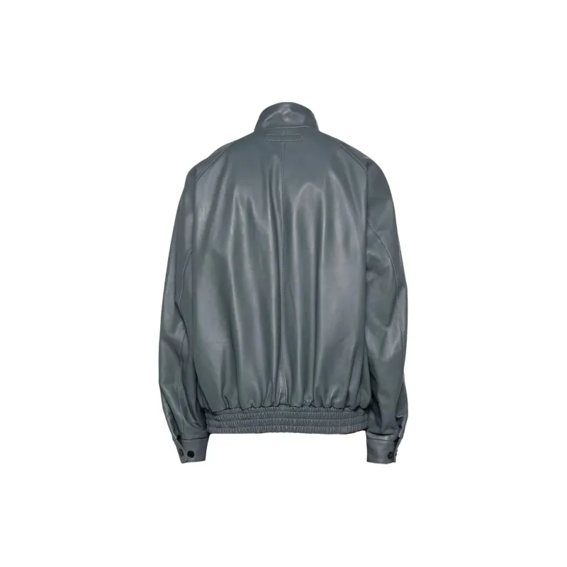 MARNI Leather Bomber Jacket-1
