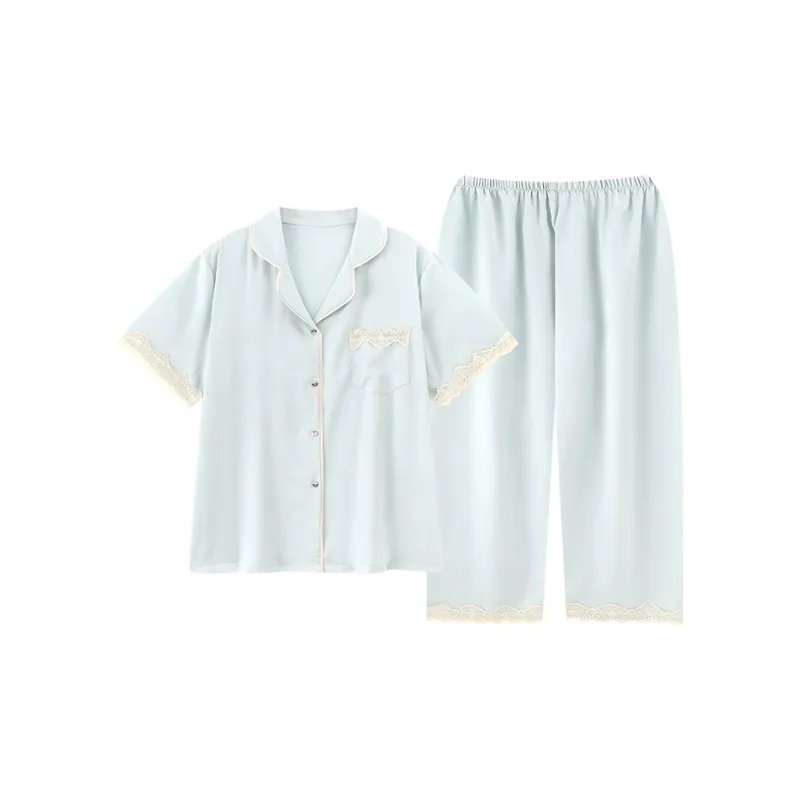 Beast's Secret Pajama Set Women's Pea Green-0