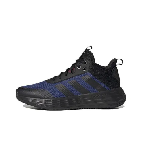 Adidas OwnTheGame 2.0 Basketball Shoes Men Low-Top Black/Blue