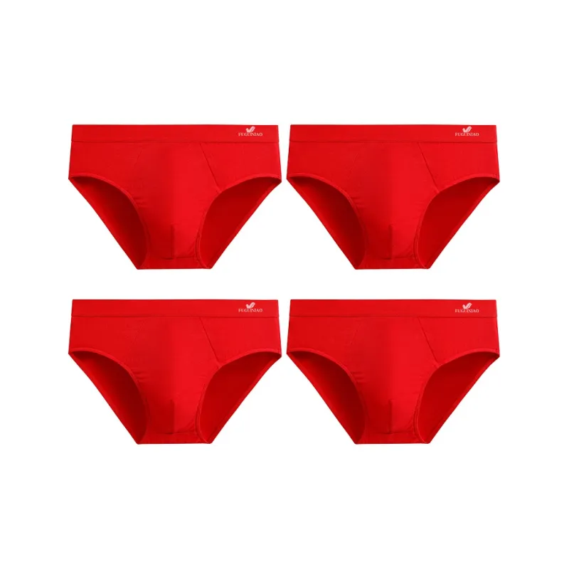 Rich Birds Underpants Men's 4 Pack Red-0