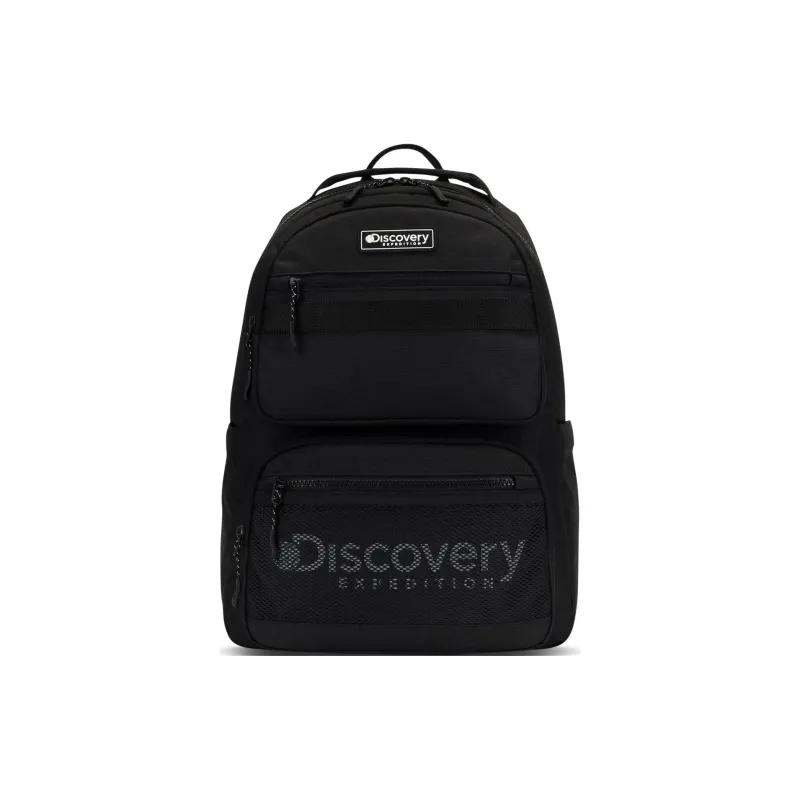Discovery Expedition Polyester Backpack Unisex Black-0
