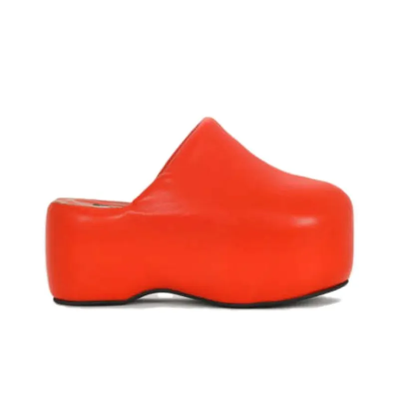SIMON MILLER Wrap-toe Slippers Women's Joyful Year Red-1