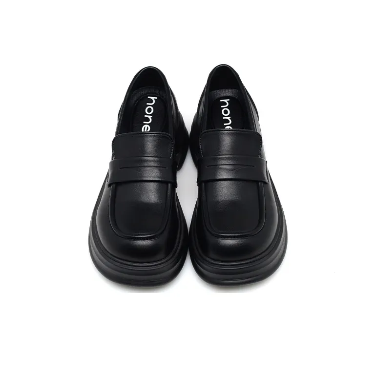 Honey GIRL Loafers Women's Black/Ecru-9