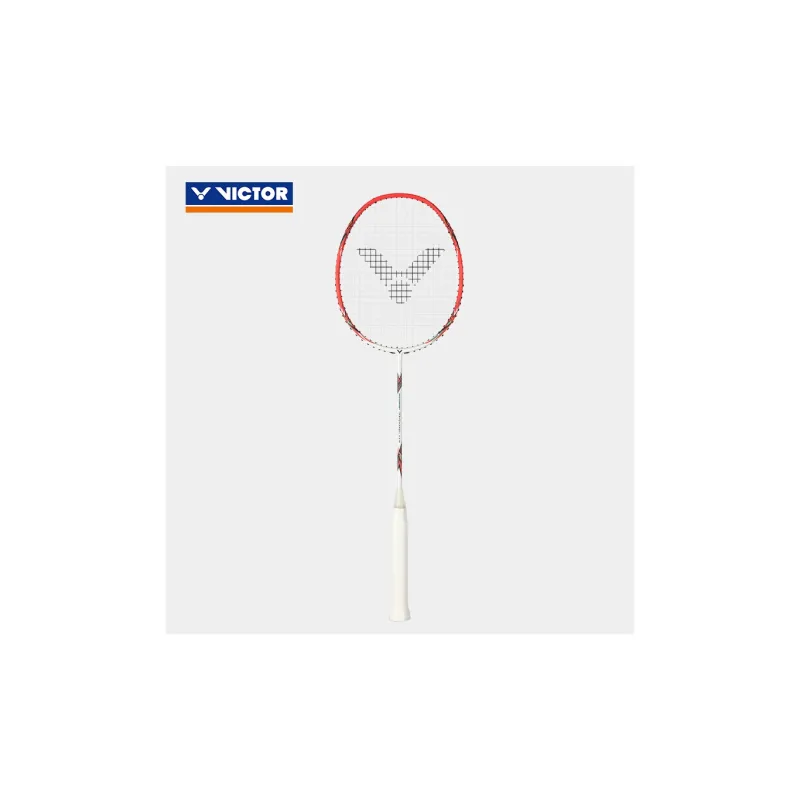 VICTOR Raid Collection TK RYUGA CLS Badminton Rackets Offensive Hard Head Advanced Level Unisex 4U/3U Flame Red-5
