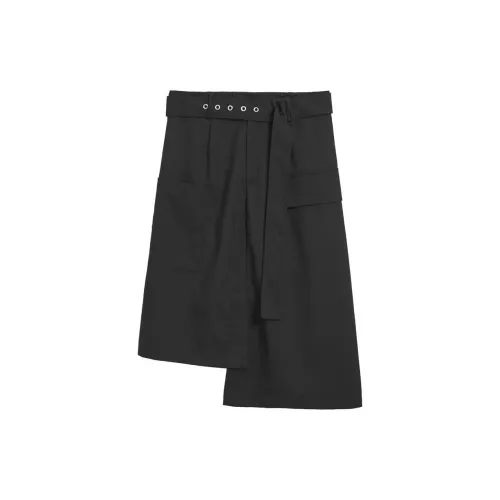 Asuka and new sake Casual Long Skirts Women's Black