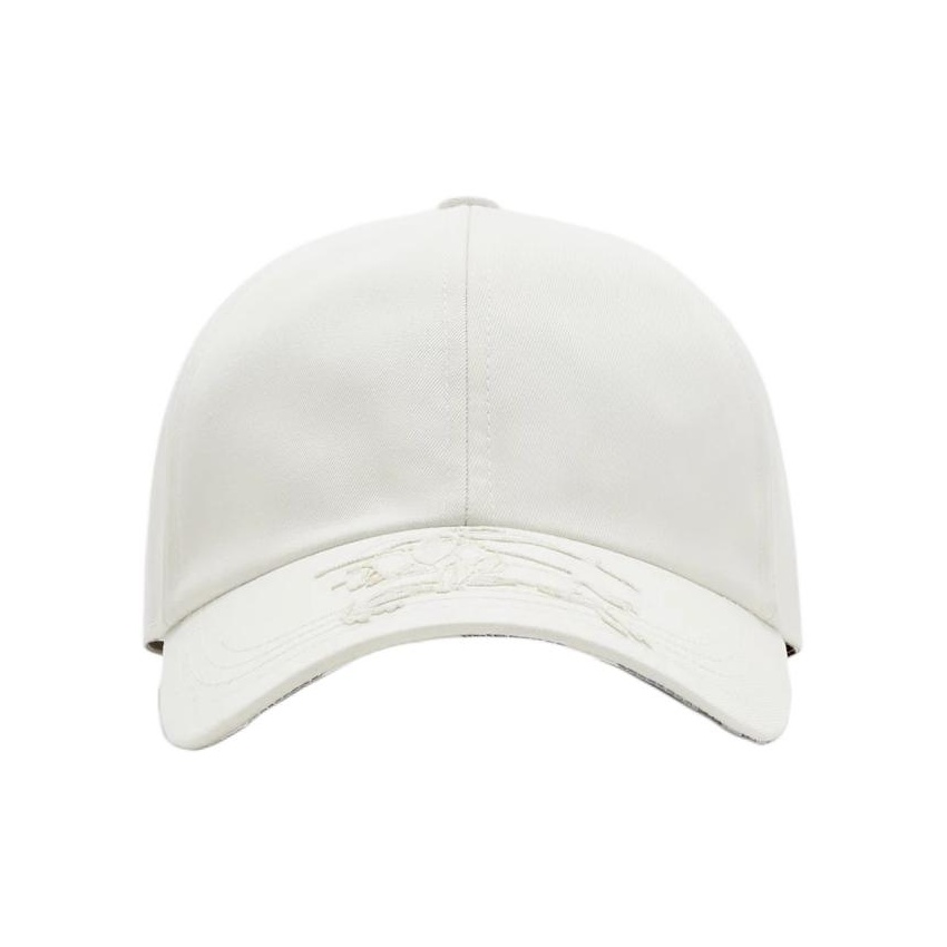 Burberry White Hats Caps on Sale & Authentic - POIZON