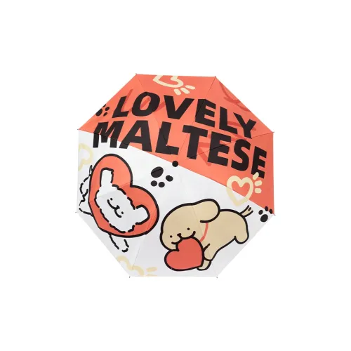 Line puppies 우산