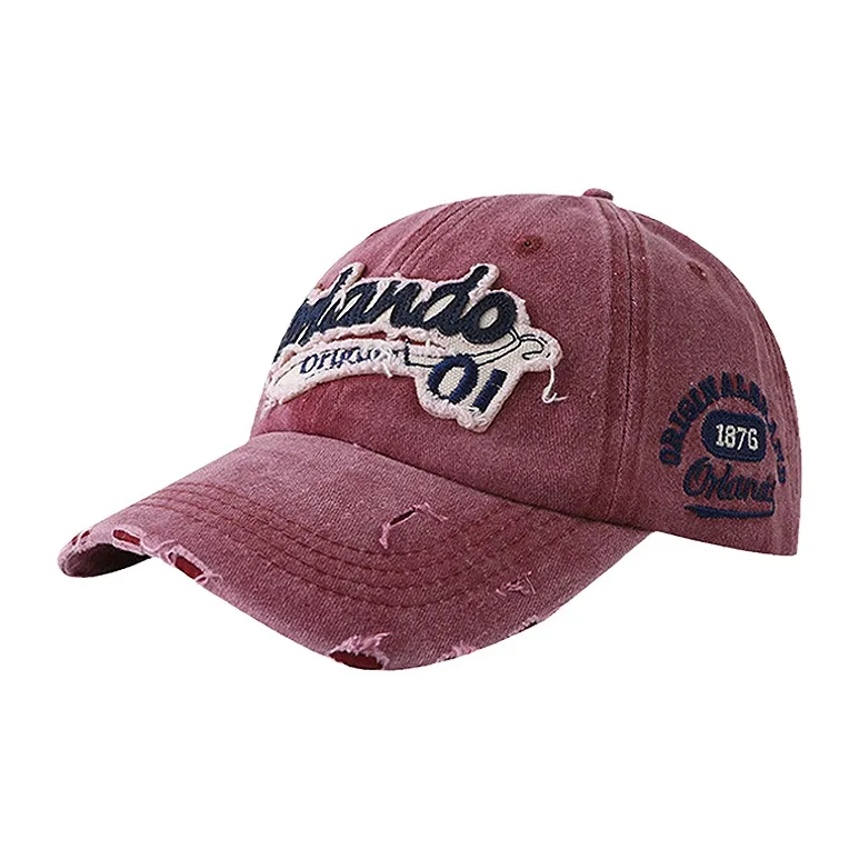FILES Cotton Baseball Caps Unisex-6