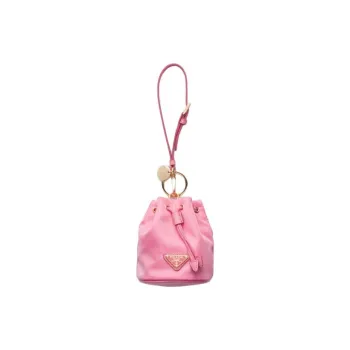 PRADA Re-Edition Fabric Clutch Mini Women's Pink