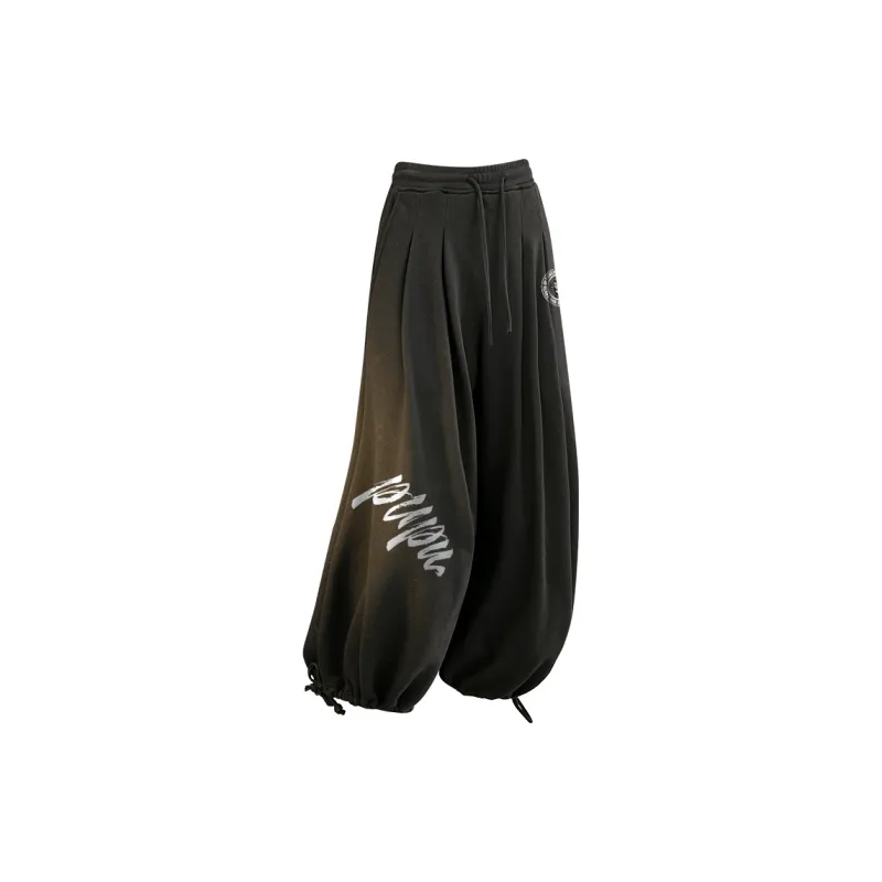 PUPU ALIENS Casual Pants Unisex Black-1