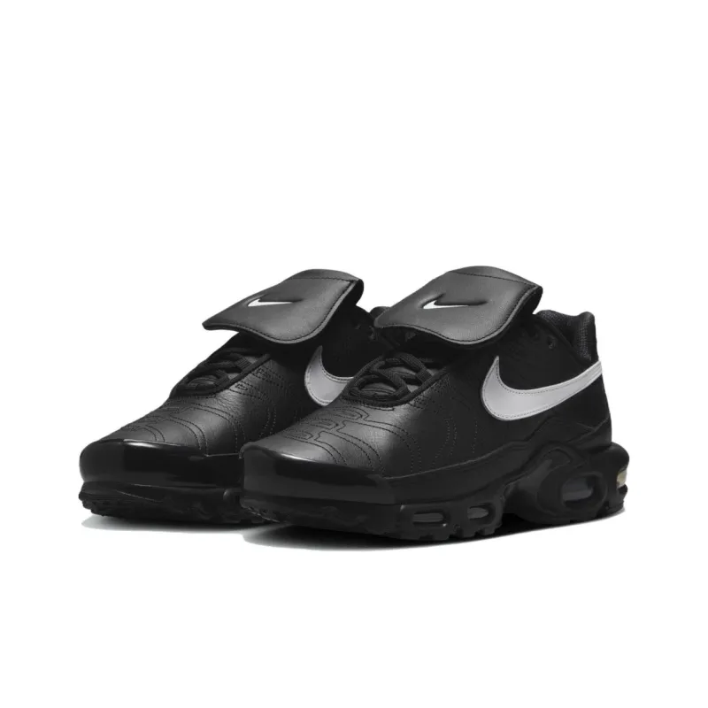 Nike Air Max Plus Tiempo Black White Women's-1