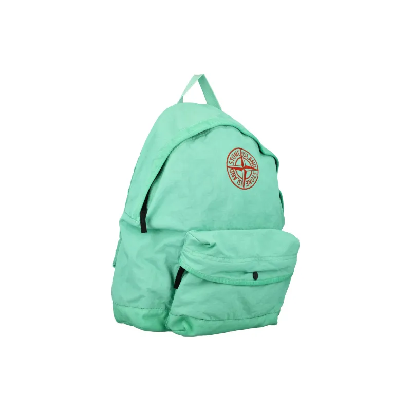 STONE ISLAND Compass Embroidered Zipped Backpack-2