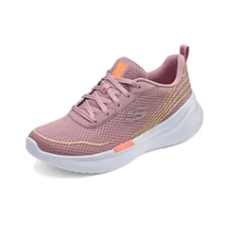 Skechers Cushioning Low Top Running Shoes Women's Red-2