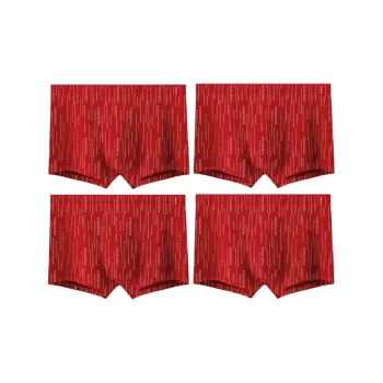 Rich Birds Underpants Men's 4 Pack Red