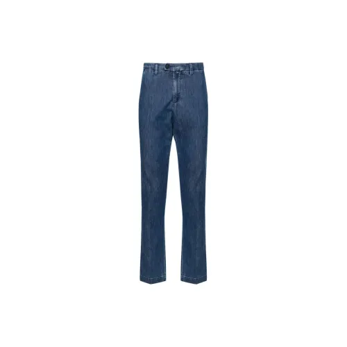 Corneliani Denim Chino Trousers