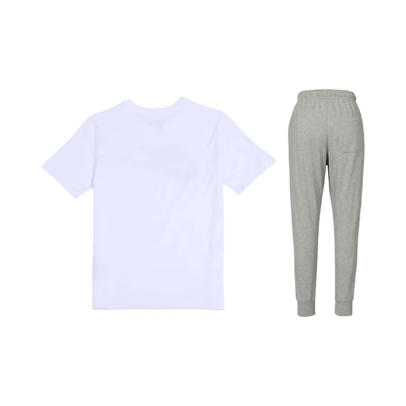 Nike Casual Sportswear Men White+Dark Gray-1