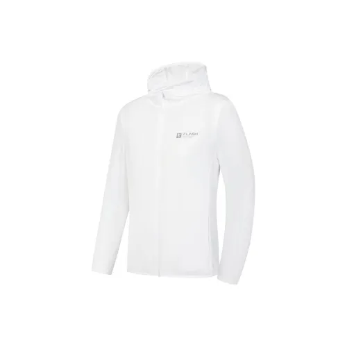 QIAODAN Super Light Quick Dry UV Protection Sun Protection Clothing Men's Jordan White