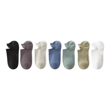 BONAS No Show Socks Men's 7 Pack
