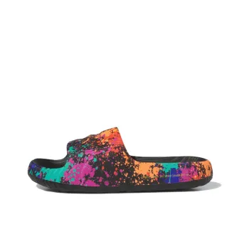 Adidas Originals Adilette 22 Slides Core Black Semi Solar Yellow