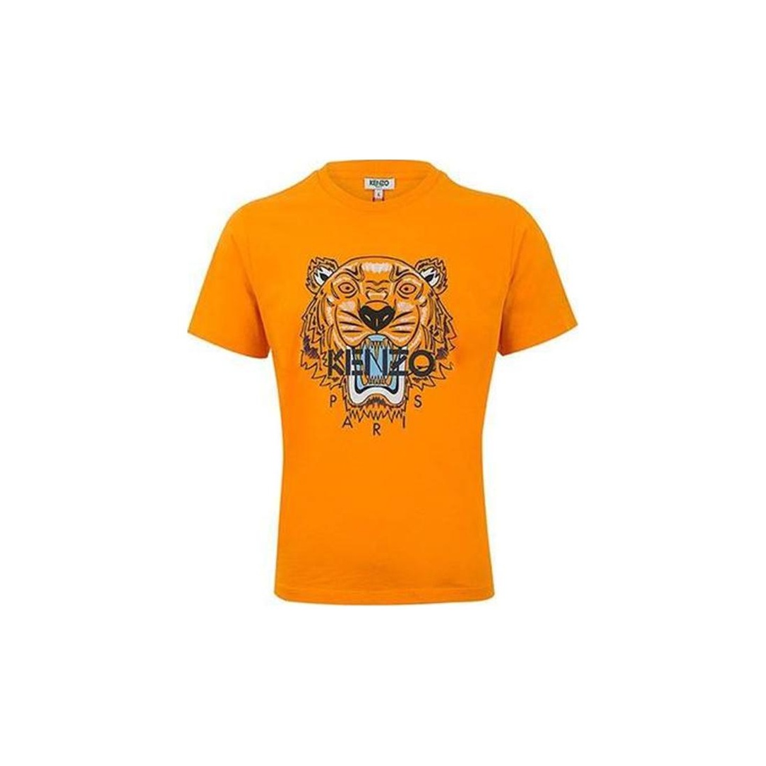 Kenzo orange t shirt best sale