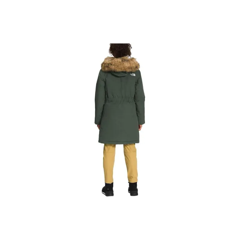 THE NORTH FACE Arctic Parka Thyme SM Jackets Coats Women's Green-2