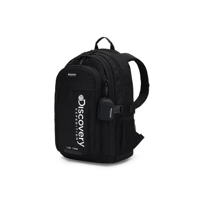 Discovery Expedition Nylon Backpack Unisex Black-2