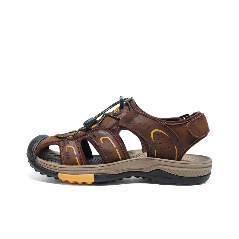 Season Ram River Trekking Shoes Men Black/Light Brown/Dark Brown-6