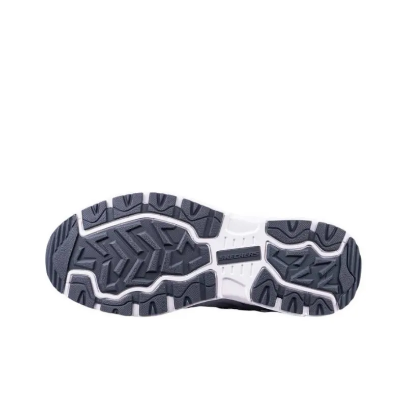 Skechers Cushioning Breathable Low Top Casual Running Shoes Men's Gray-6