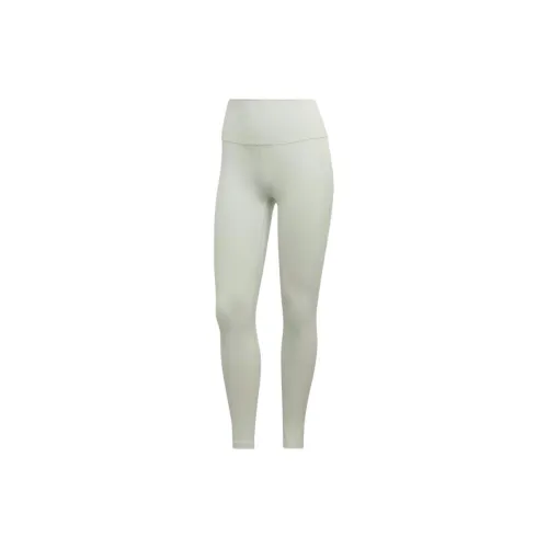 Adidas Clothing Leggings Women's Linen Green