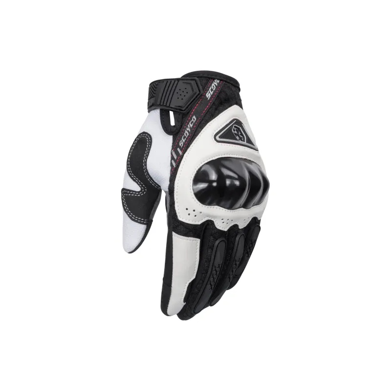 SCOYCO Motorcycle Glove Hands Unisex Elbow Protector Motorcycle Gloves-27