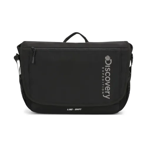Discovery Expedition Nylon Messenger Bag Handbag Shoulder Bag Crossbody Bag Unisex Black