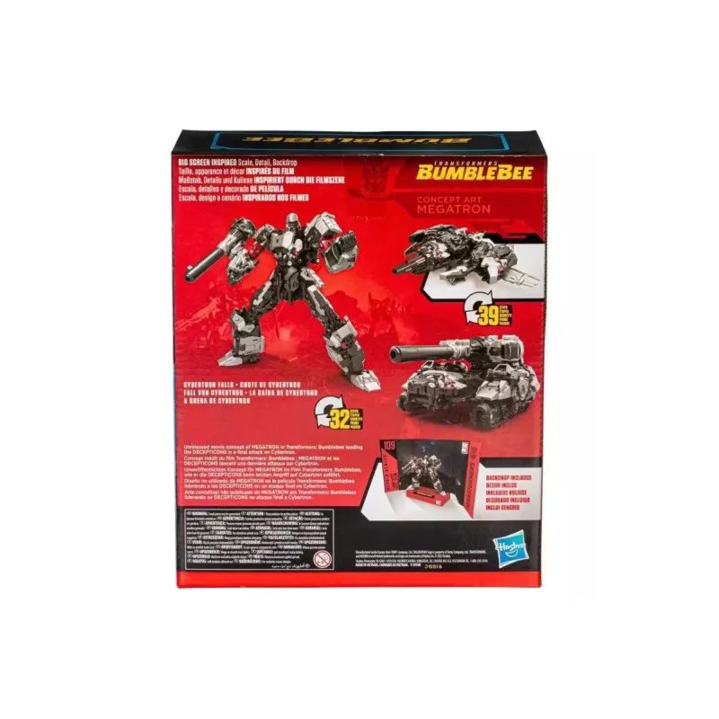 Hasbro Transformers SS Collection, Leader Class L, Megatron, Big Bee Adventure Assembled Models-1