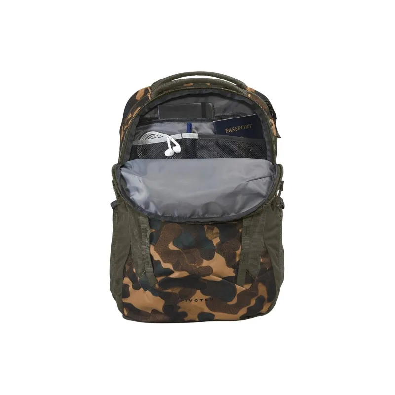 THE NORTH FACE Recycled Polyester Blended With Recycled Plastic Outdoor Mountaineering Bag Backpack Men's Camouflage-3