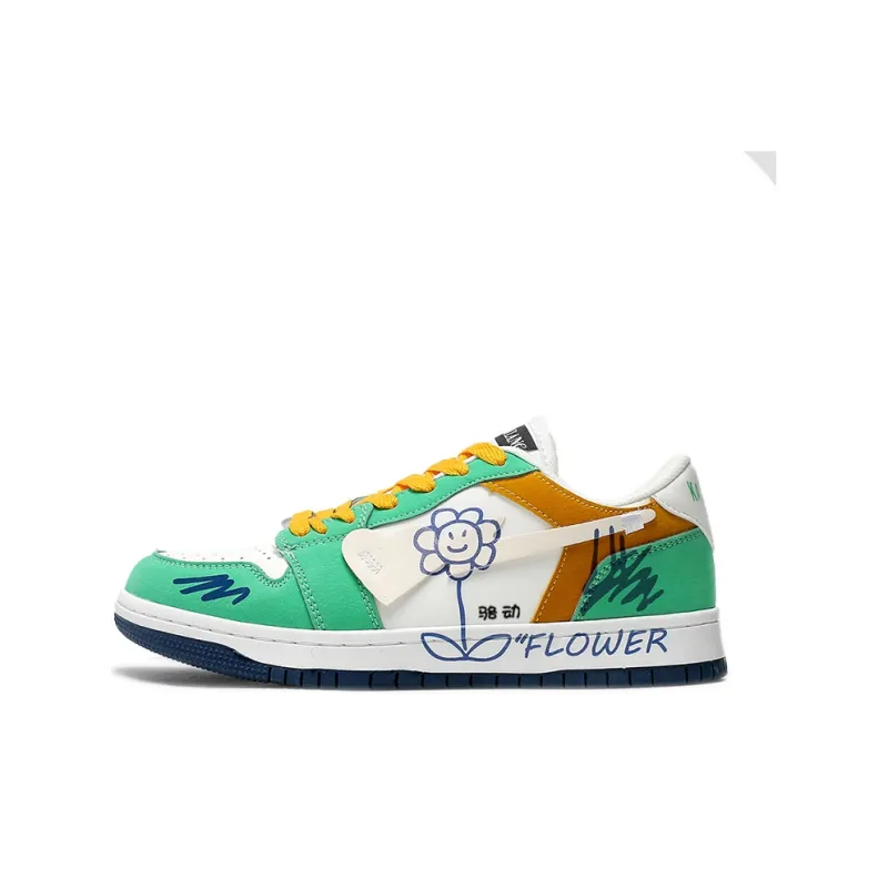 Locke Non-slip Lightweight Low-Top Skateboard Shoes Unisex-6