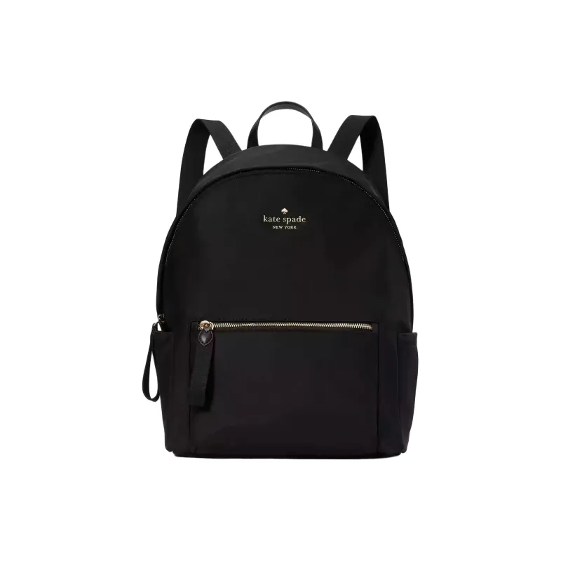 Kate Spade Chelsea Recycled Nylon Backpack Large Size Women's Black-0