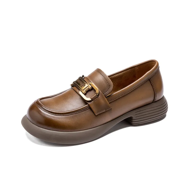 Okahui Loafers Women's Khaki-11