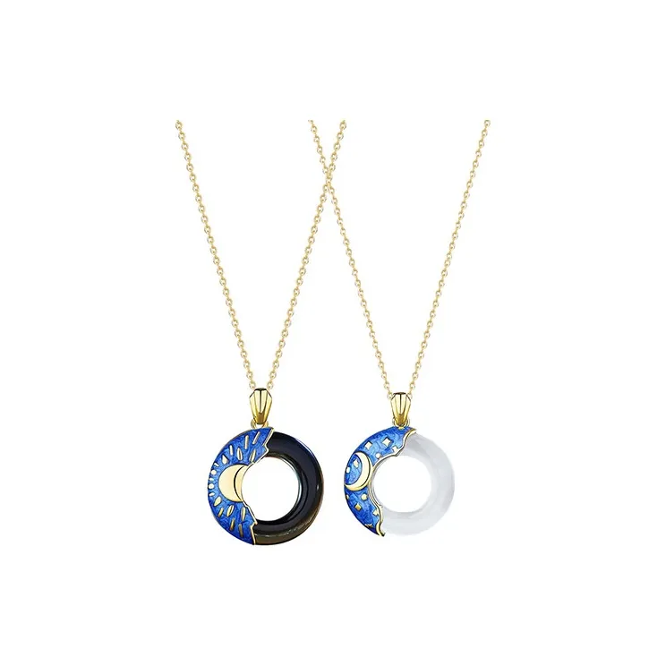 LISM 925 Sterling Silver Necklaces Unisex-0
