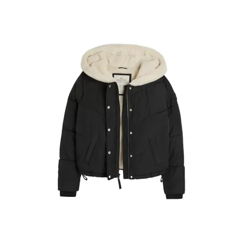 Hollister Puffer Jackets Women's Black