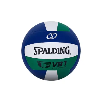 SPALDING TF Collection PU Size 5 Volleyball Unisex Blue Green White