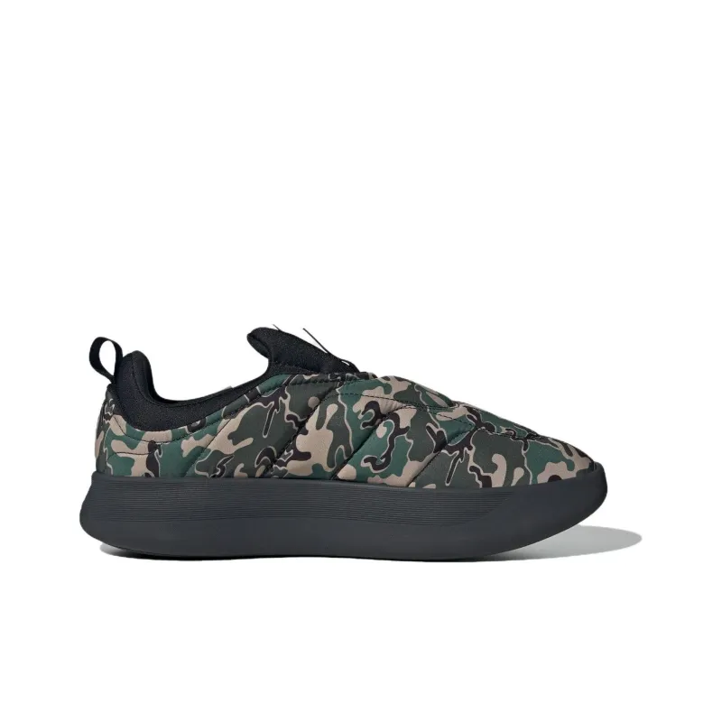 Adidas Adipuff Lightweight Thermal Low Top Casual Shoes Unisex Green-1