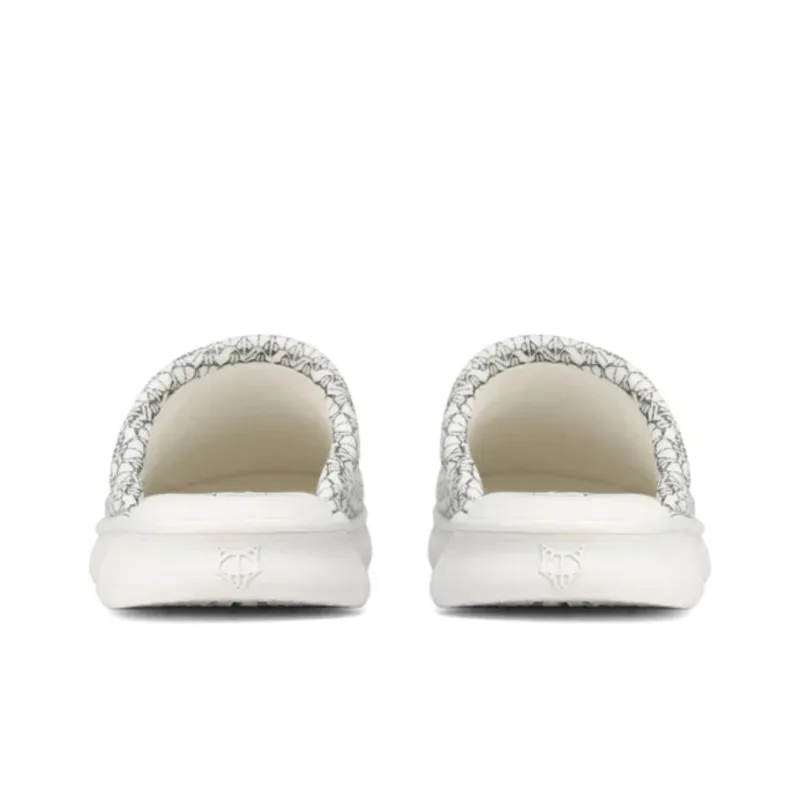 Naked Wolfe Quiet Wrap-toe Slippers Men's White-2