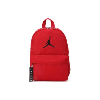Jordan Polyester Backpack Small Size Unisex Red