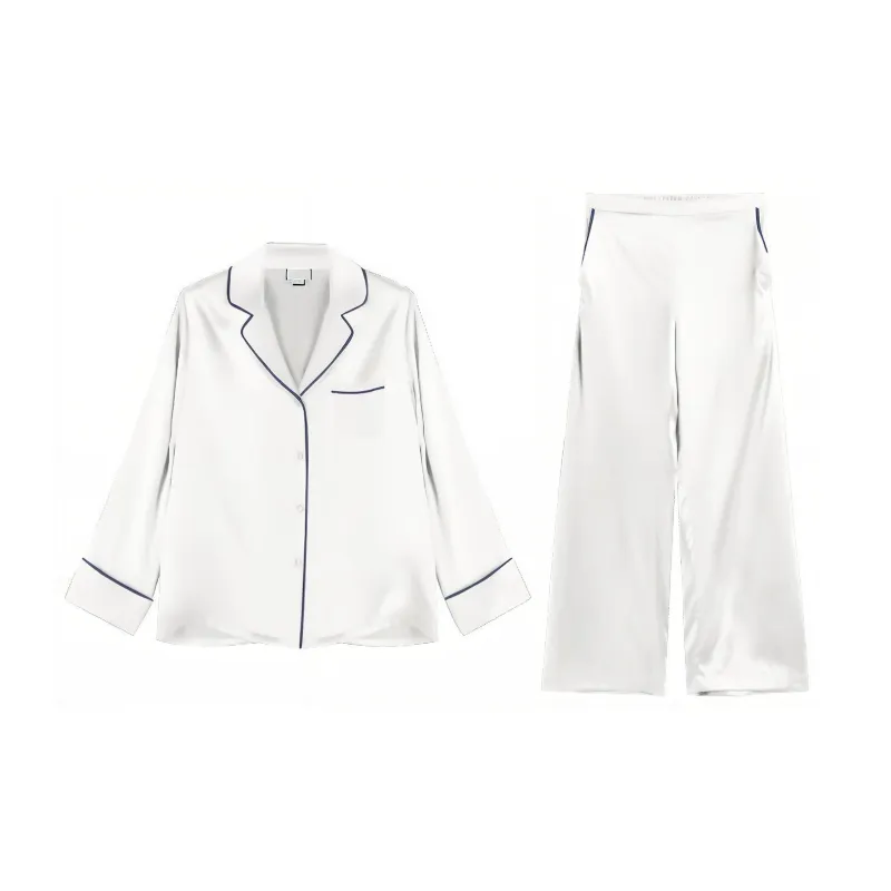 SILKISS Pajama Set Simple Mian Zhi Qi Women's-0
