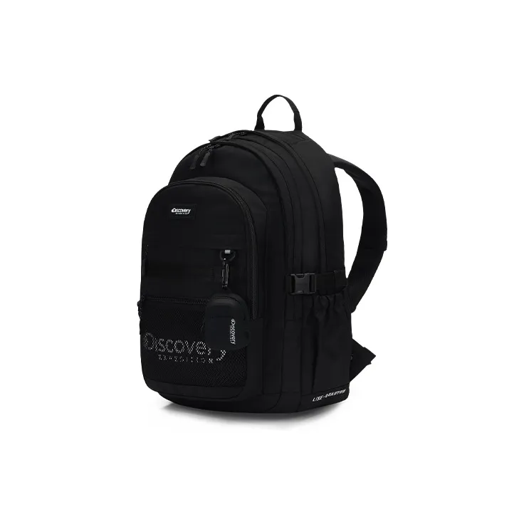 Discovery Expedition Nylon Backpack Unisex Black-1